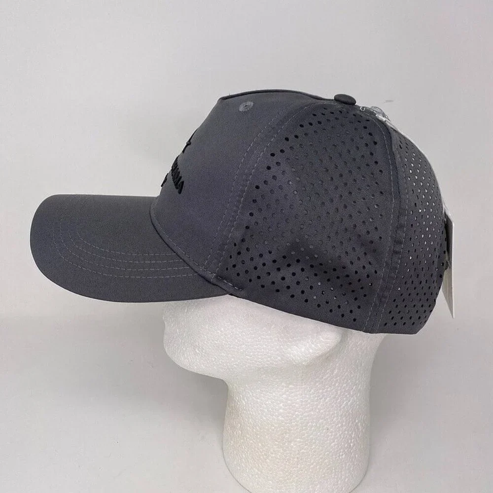 Tommy Bahama Golf Snapback Performance Hat Gray Marlin Fish Beach‎ Mens
